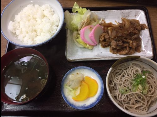 そば屋 藪そば 伏見桃山ランチ ブログ